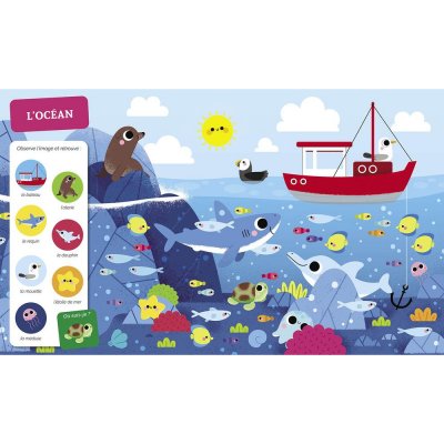 Livre collection cherche et trouve - tous à l'eau