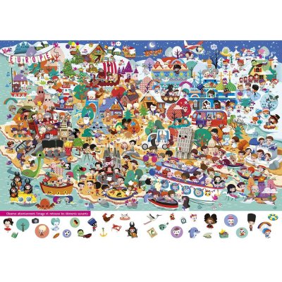 Livre collection cherche et trouve - monde