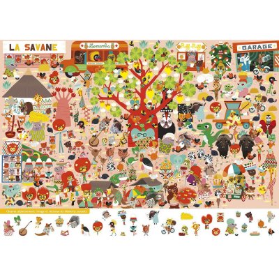 Livre cherche et trouve - animaux