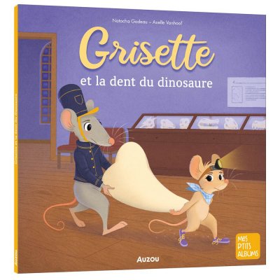 Livre enfant collection grisette - la dent du dinosaure