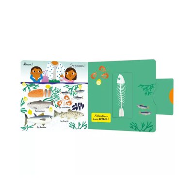 Livre enfant le marché