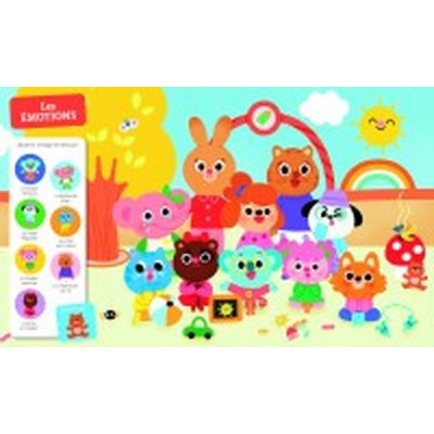 Livre collection cherche et trouve - les émotions