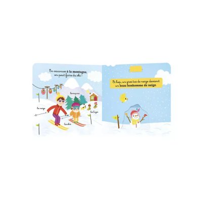 Livre enfant les vacances