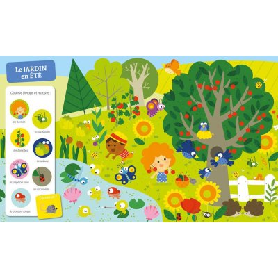 Livre collection cherche et trouve - les saisons