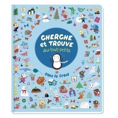 Livre collection cherche et trouve - dans le froid