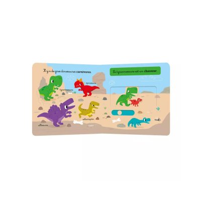 Livre enfant les dinosaures