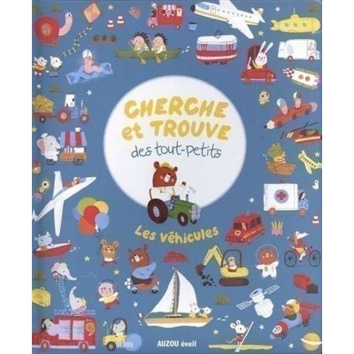 Livre collection cherche et trouve - les véhicules