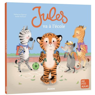 Livre enfant collection jules - va à l'école