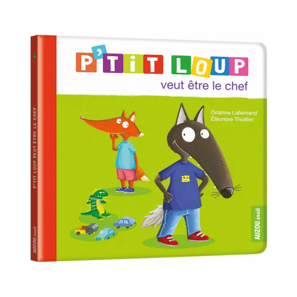 Livre enfant p'tit loup veut être le chef Auzou