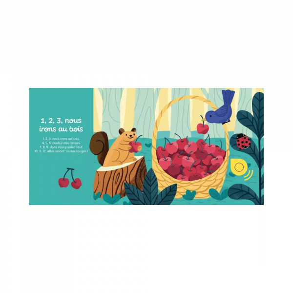 Livre sonore mes comptines pour compter Auzou