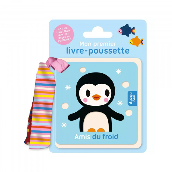 Livre d'éveil amis du froid Auzou
