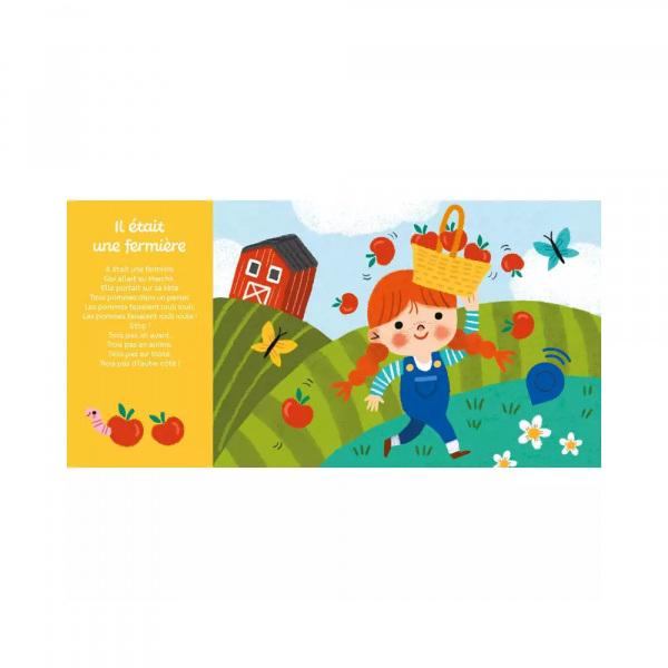 Livre sonore mes comptines de la ferme Auzou