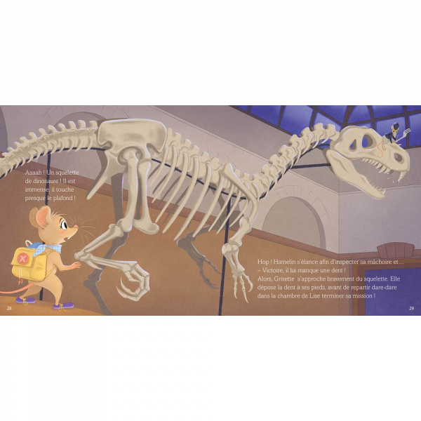 Livre enfant collection grisette - la dent du dinosaure Auzou