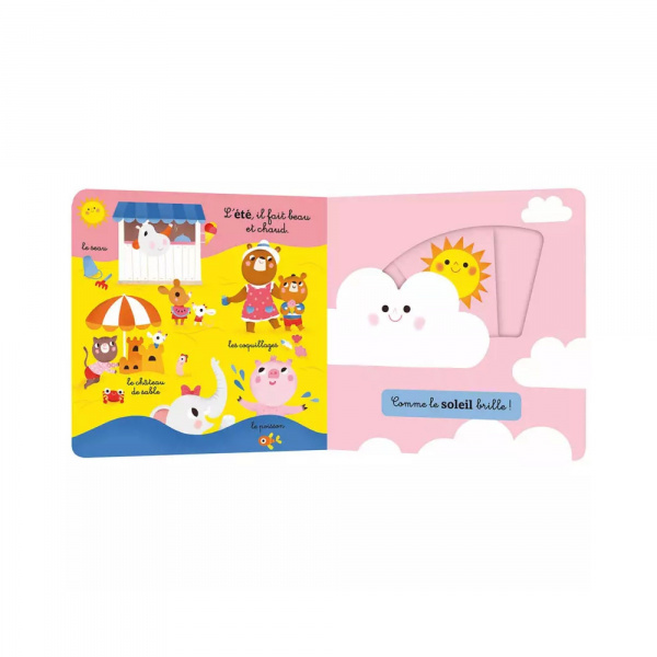 Livre enfant les saisons Auzou