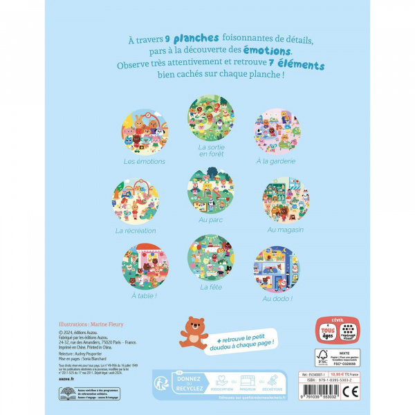 Livre collection cherche et trouve - monde Auzou