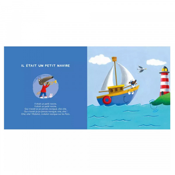 Livre sonore mes comptines jazz avec p'tit loup Auzou