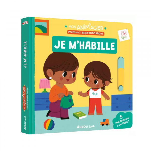 Livre enfant je m'habille Auzou