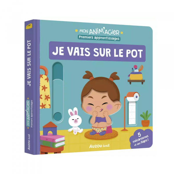 Livre enfant je vais sur le pot Auzou