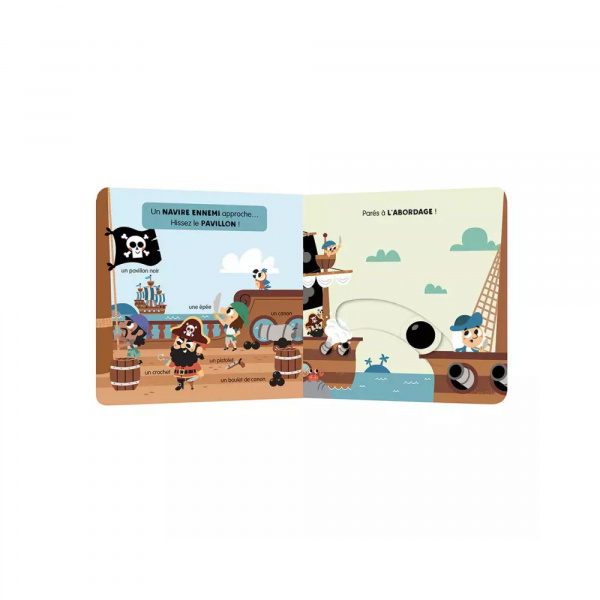 Livre enfant les pirates Auzou