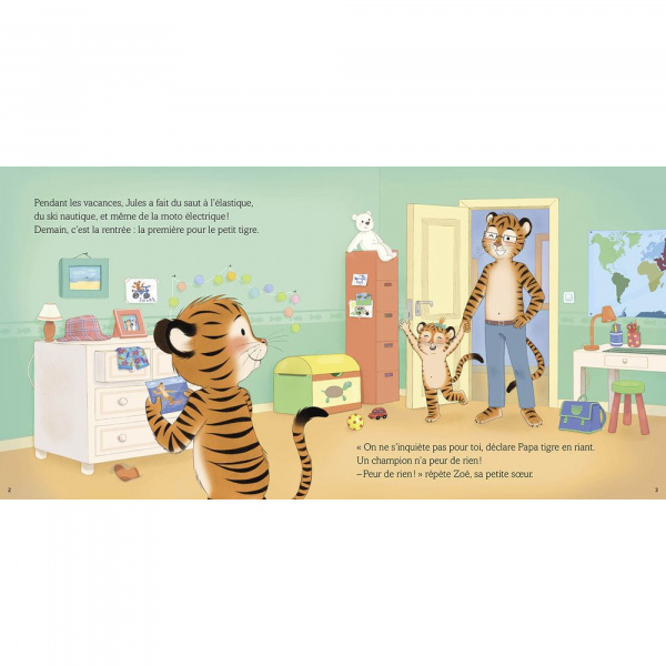 Livre enfant collection jules - va à l'école Auzou