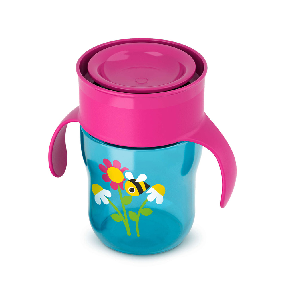 Tasse d'apprentissage 260 ml fille de Aventphilips sur allobébé