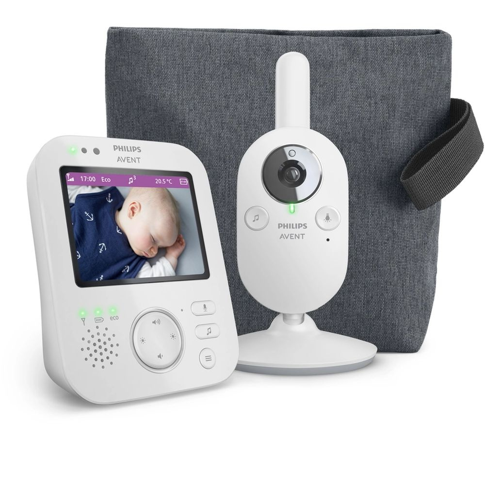 Babyphone vidéo numérique scd835/26 blanc Philips Avent