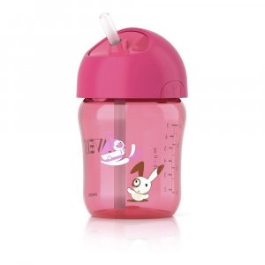 Les imparfaits - tasse paille 260 ml rose Avent-philips