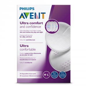 24 coussinets d'allaitement jetables Avent-philips