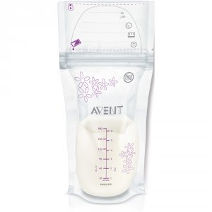 Sachets de conservation du lait maternel 180 ml x 25 Avent-philips