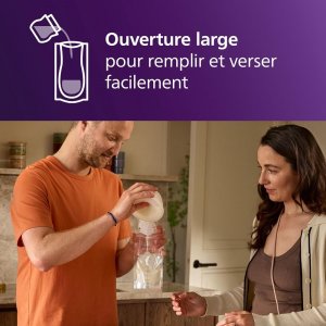 Lot de 50 sachets de conservation lait maternel 180ml Avent-philips