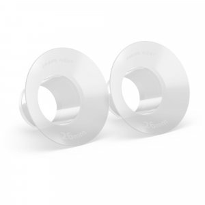 Lot de 2 téterelles et 2 embouts grande taille pour tire lait scf552/11 Avent-philips