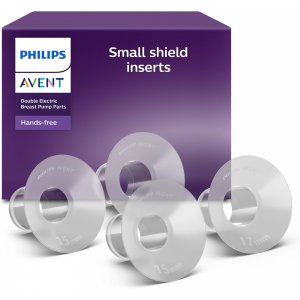 Lot de 4 petits embouts pour téterelle tire lait scf554/11 Avent-philips