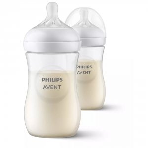 Lot de 2 biberons natural response 260 ml Avent-philips
