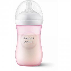 Biberon natural response 260 ml rose Avent-philips
