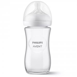 Biberon natural response verre 240 ml Avent-philips