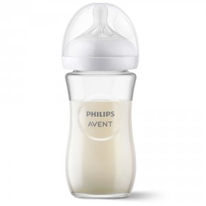 Biberon natural response verre 240 ml Avent-philips