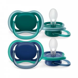 Lot de 2 sucettes ultra air 6/18 mois deco Avent-philips
