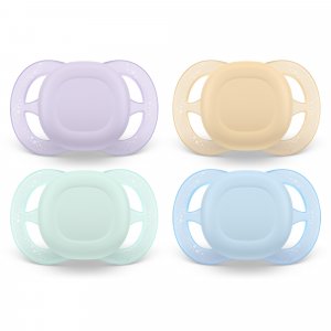 Lot de 2 sucettes ultra start 0/2 mois color Avent-philips