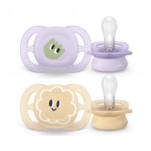 Lot de 2 sucettes ultra start 0-2 mois v2 Avent-philips