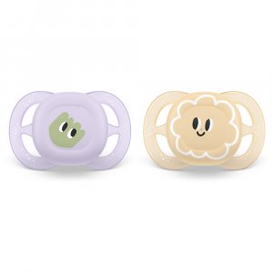 Lot de 2 sucettes ultra start 0-2 mois v2 Avent-philips