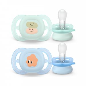 Lot de 2 sucettes ultra start 0-2 mois v2 Avent-philips