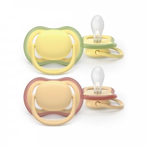 Lot de 2 sucettes ultra air 0-6 mois scf087/07 Avent-philips