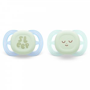 Lot de 2 sucettes ultra start 0-2 mois v2 Avent-philips