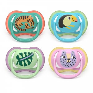 Lot de 2 sucettes ultra air 6-18 mois scf087/15 Avent-philips