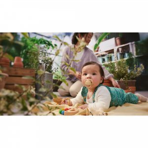 Lot de 2 sucettes ultra soft 6-18 mois scf091/45 Avent-philips