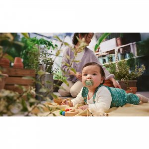 Lot de 2 sucettes ultra soft 6-18 mois scf091/46 Avent-philips