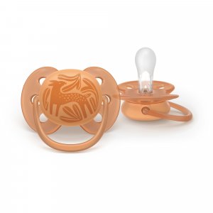 Lot de 2 sucettes ultra soft 18 mois et plus scf093/06 Avent-philips