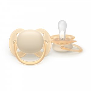 Lot de 2 sucettes ultra soft 0-6 mois scf091/39 Avent-philips