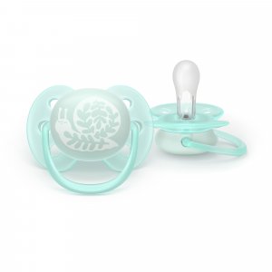 Lot de 2 sucettes ultra soft 0-6 mois scf091/41 Avent-philips