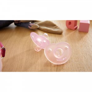 Lot de 2 sucettes soothie 0-6 mois rose Avent-philips